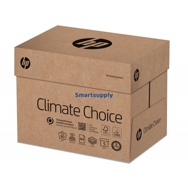 HP Climate Choice kopipapir A4 80 gram - 2500 ark