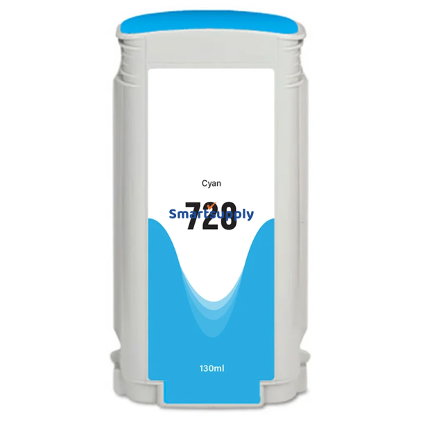 HP 728 Cyan blkpatron 130ml kompatibel