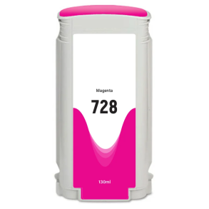 HP 728 Magenta bl�kpatron 130ml kompatibel