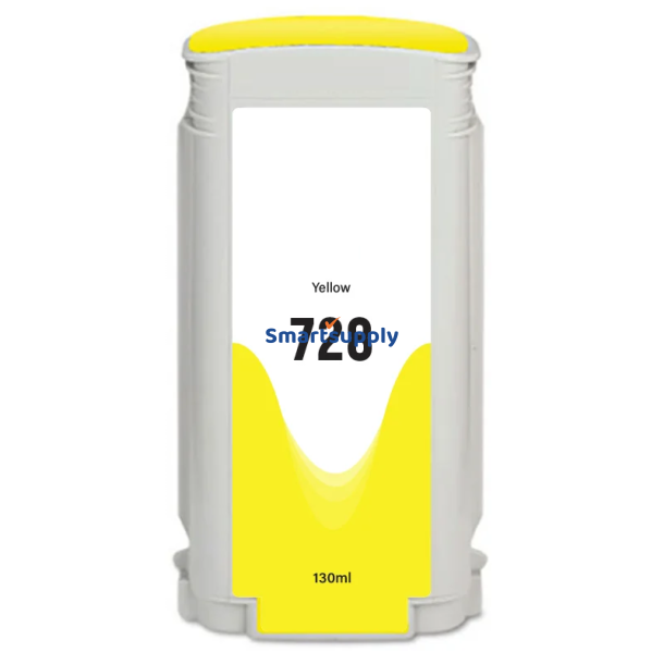 HP 728 Gul bl�kpatron 130ml kompatibel