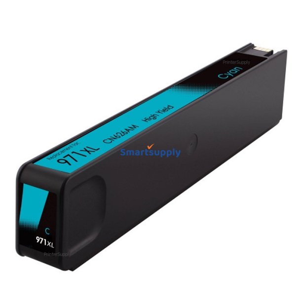 HP 971 XL Cyan blkpatron 120ml hj kapacitet kompatibel