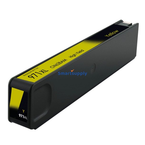 HP 971 XL Gul bl�kpatron 120ml h�j kapacitet kompatibel
