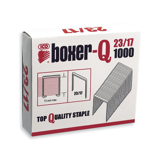 H�fteklammer 23/17 - 1000 stk
