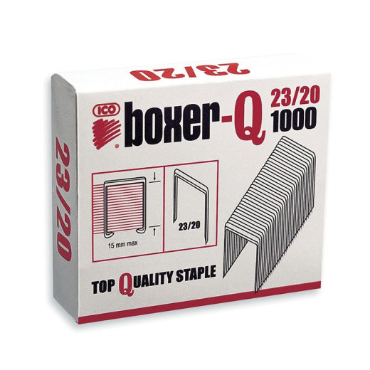 H�fteklammer 23/20 - 1000 stk
