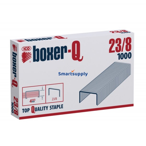 H�fteklammer 23/8 - 1000 stk