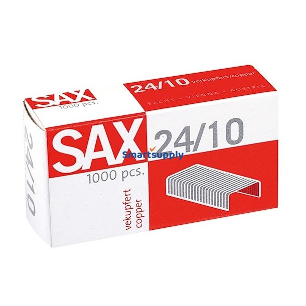 H�fteklammer 24/10 - 1000 stk - kobber