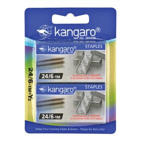 Hfteklammer 24/6 - 2 x 1000 stk