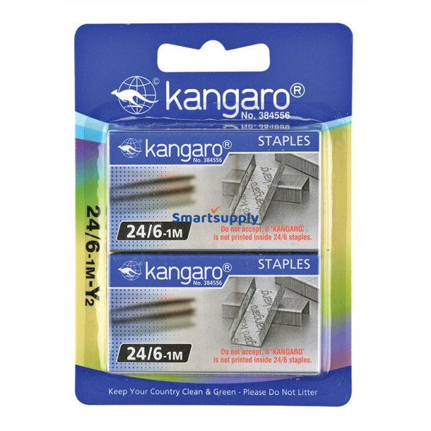 H�fteklammer 24/6 - 2 x 1000 stk