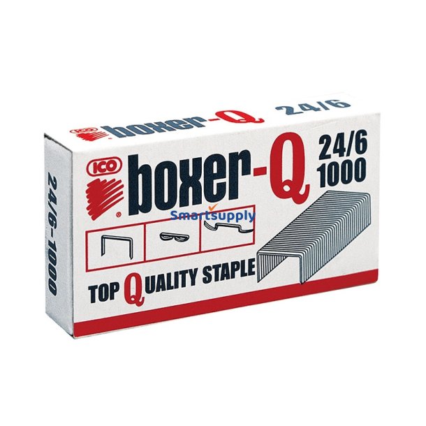 H�fteklammer 24/6 - 1.000 stk