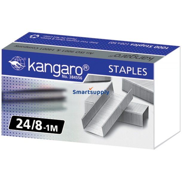 H�fteklammer 24/8 - 1000 stk