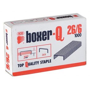 Hfteklammer 26/6 - 1.000 stk