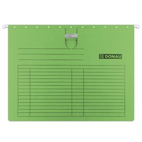 Hngemappe med fills grn A4 - 5 stk