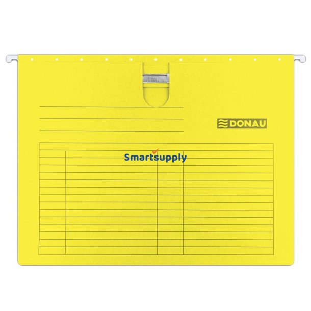 H�ngemappe med fill�s gul A4 - 5 stk