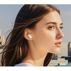 Hoco Eq20 Rhyme Headset Trdlst In-Ear Opkald/Musik Bluetooth Hvid