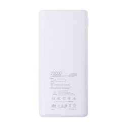 Silicon Power Share C20qc Lithium Polymer (Lipo) 20000 mAh Hvid