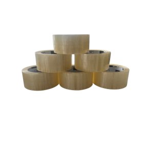 BSTech silent release tape Akryl Transparent 48 x 60 m 6 stk.