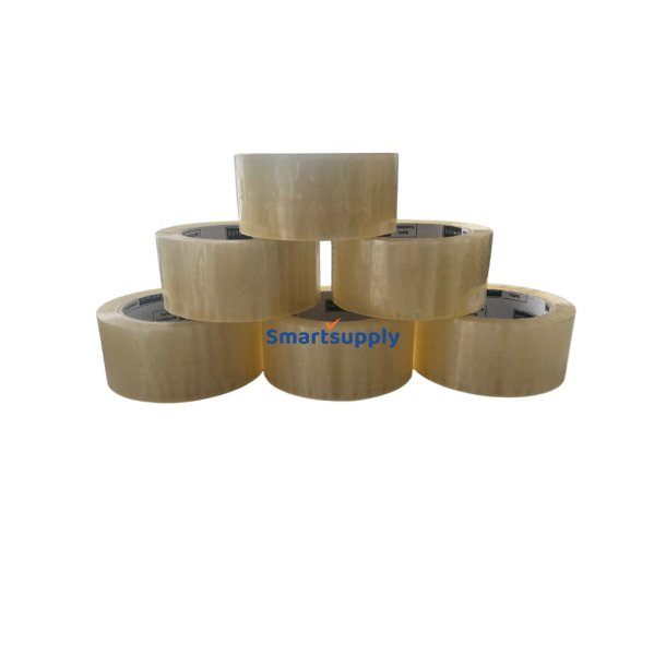 BSTech silent release tape Akryl Transparent 48 x 60 m 6 stk.