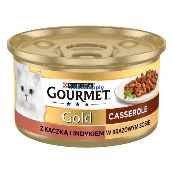 Gourmet Guld - Kasserolle And Og Kalkun 85G