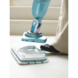 Black & Decker BHSM1610DSM Brbar damprenser 0,5 L 1600 W Turkisfarve, Hvid