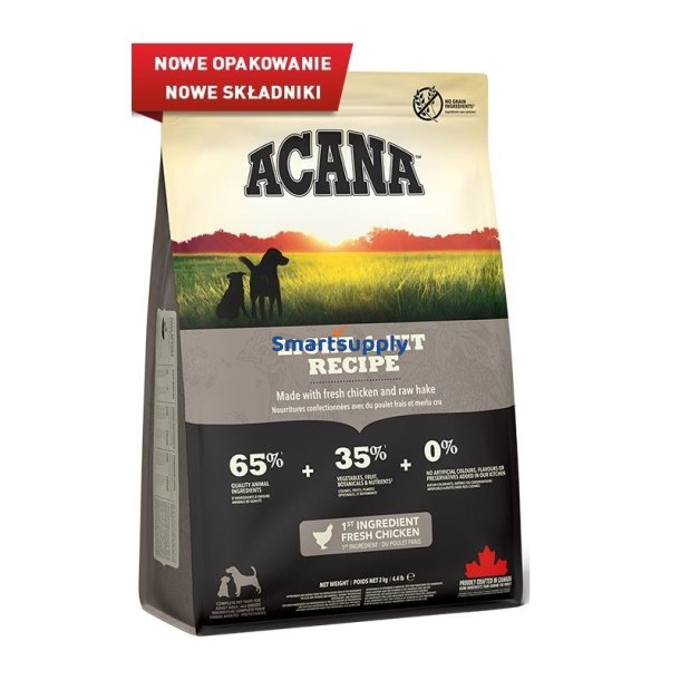 Acana Dog Light &amp; Fit - Trfoder Til Hunde - 2 Kg
