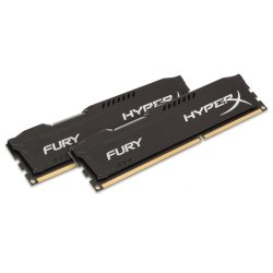 HyperX FURY Black 8GB 1333MHz DDR3 hukommelsesmodul 2 x 4 GB