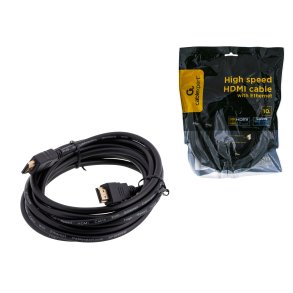 Gembird 10m HDMI M/M HDMI-kabel HDMI Type A (Standard) Sort
