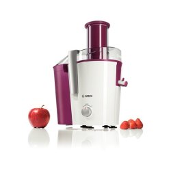 Bosch MES25C0 citruspresser og juicemaskine Frugtpresser 700 W Kirsebr (frugt), Transparent, Hvid
