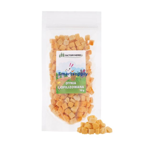 Factoryherbs Frysetrret Grskar - Godbid Til Gnavere Og Kaniner - 10G