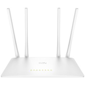 Cudy WR1200 trdls router Hurtigt ethernet Dual-band (2,4 GHz / 5 GHz) Hvid