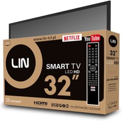 Tv 32" Lin 32D1700 Smart HD Ready Dvb-T2
