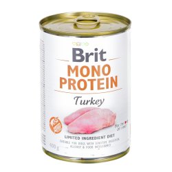 BRIT Mono Protein Turkey - Vdt hundefoder - 400 g