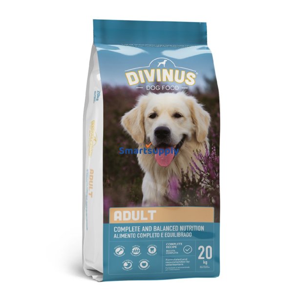 Divinus Voksen - Trfoder Til Hunde - 20 Kg
