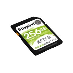 Kingston 256Gb Sdxc Canvas Select Plus 100R C10 Uhs-I U3 V30