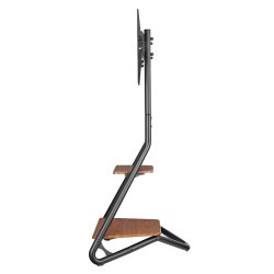 Maclean Mc-455 Fritstende, 2 Niveauer Breevne Op Til 40 Kg, 37-75'', Maks. Vesa 600X400, Hjde 1460 Mm