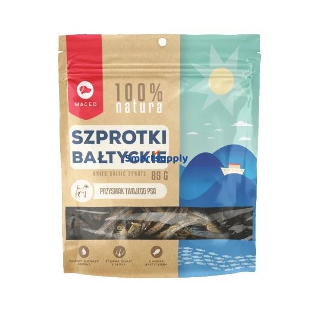 Maced Brisling - Hundegodbid - 85G