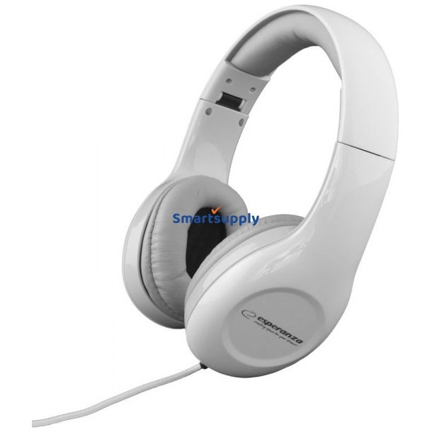 Esperanza EH138W hovedtelefoner/headset Ledningsfrt Musik Hvid