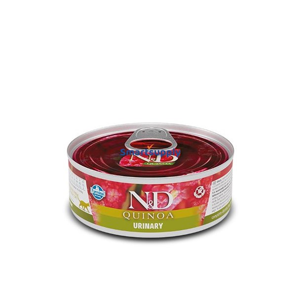 Farmina N &amp; D Cat Quinoa Urinary Voksen - Vdfoder Til Katte - 80G