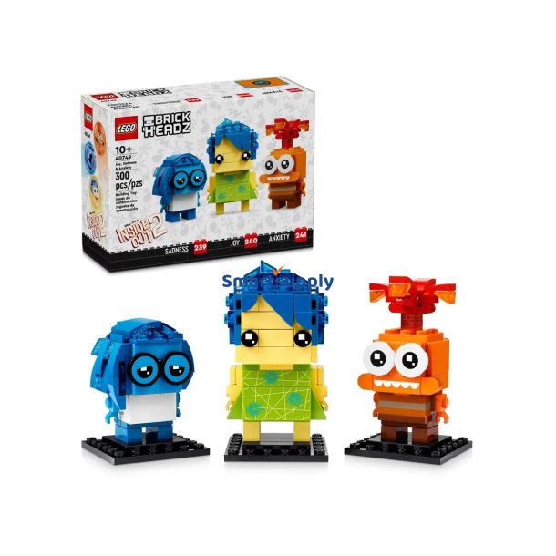 Lego Brickheadz 40749 Glde, Tristhed Og Usikkerhed