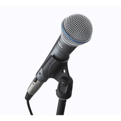 Shure Beta 58A - Dynamisk, Supercardioid, Vokalmikrofon