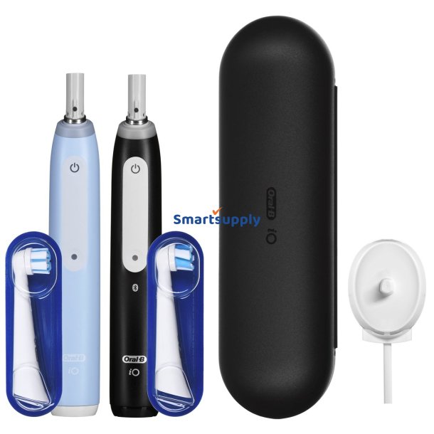 Braun Oral-B iO 3 elektrisk tandbrstest DUO BLACK & BLUE