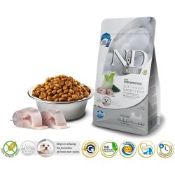 FARMINA N&D Havaborre, Spirulina og Fennikel Adult Mini - trfoder til hunde - 2 kg