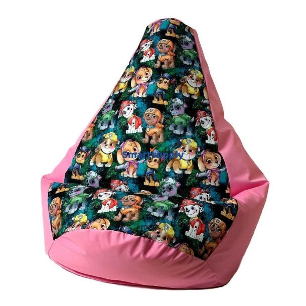 Go Gift Skkestol Pink-Paw Patrol L 105 X 80 cm