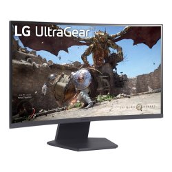 Lg 32Gs60qc-B Computerskrm 80 cm (31,5") 2560 X 1440 Pixels Quad HD Black