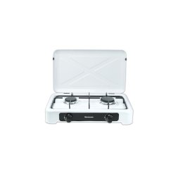 Ravanson K-02T kogeplade Hvid Bordplade Gaskomfur 2 zone(s)