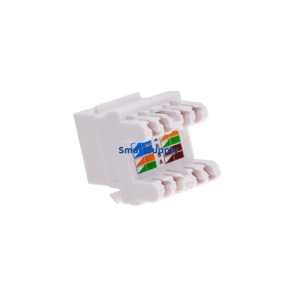Alantec Mkn-U5-1 Ledningsstik Rj45 Hvid