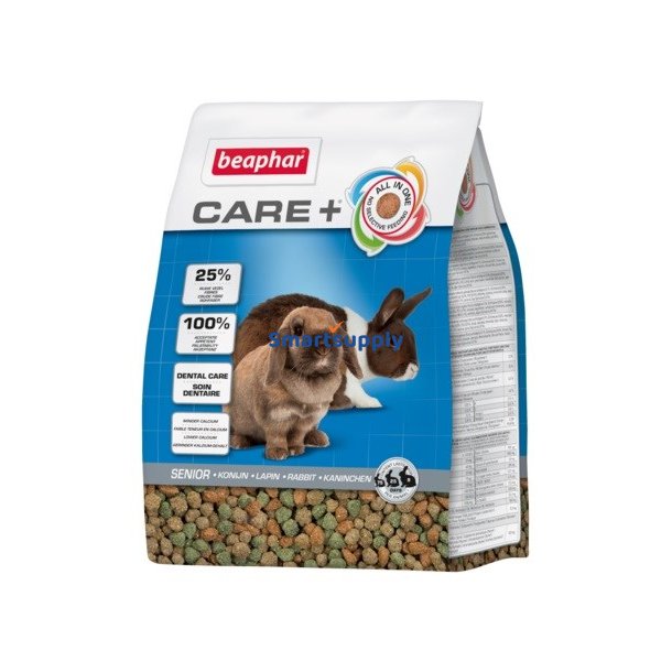 Beaphar Care+ Senior Kaninfoder I Over 6 r - 1,5 Kg