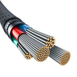 Baseus Unbreakable USB A til USB C-kabel 2 m 100 W hvid