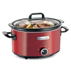 Crock-Pot SCV400RD gryde 3,5 L Sort, Rd
