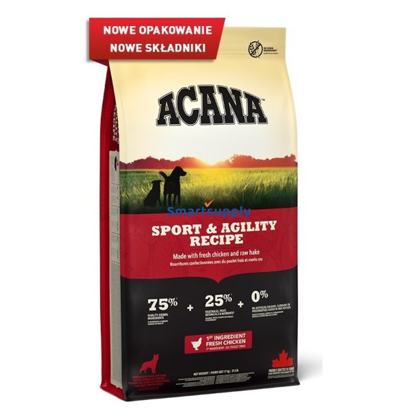 ACANA Sport & Agility - trfoder til hunde - 17kg