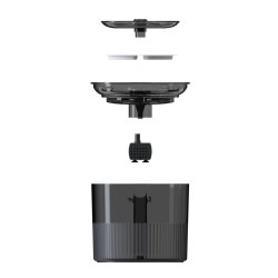 Sponge Pet Fountain - Automatisk Kledyrsvanddispenser  1,8L